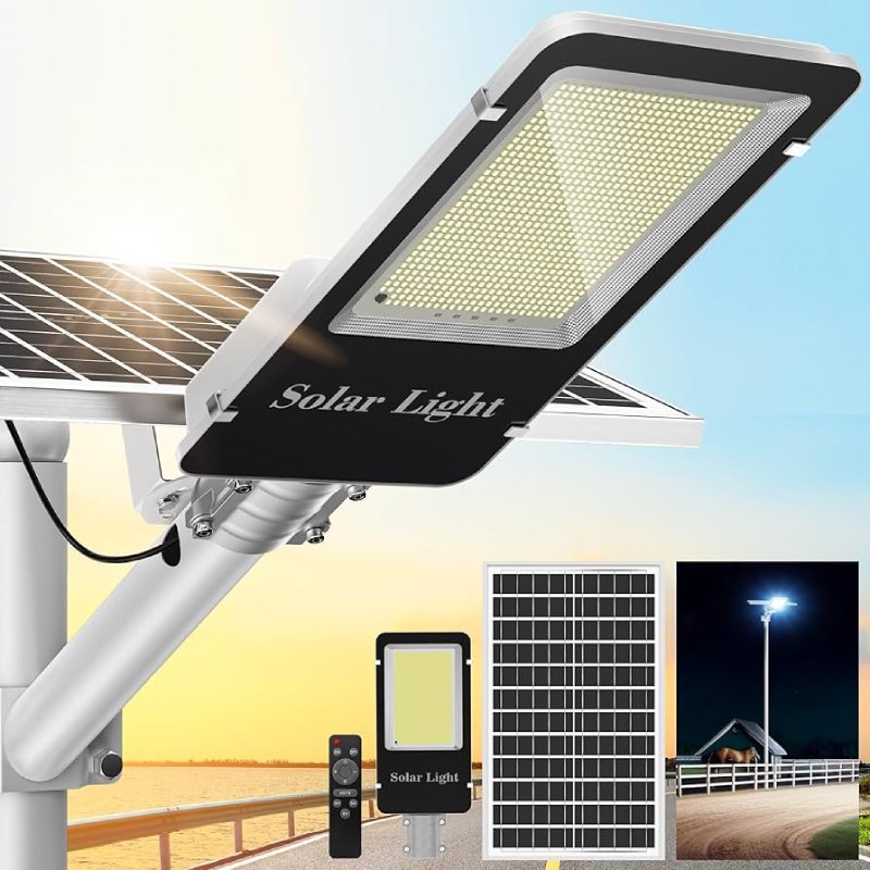 New Design Wholesale 2000w Solar Street Light with Camera Outdoor with Retractable Pole Waterproof LED Street Light
