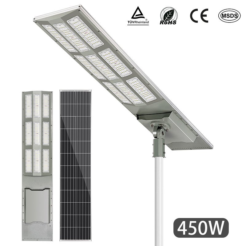 New Design Wholesale 2000w Solar Street Light with Camera Outdoor with Retractable Pole Waterproof LED Street Light