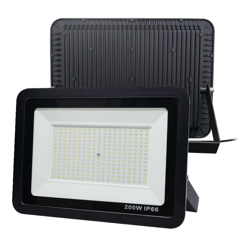 CE Certified 110v/220v IP66 Outdoor LED Floodlight 10W to 300W 100W 200W Aluminum Housing LED Projector Floodlights for Garden