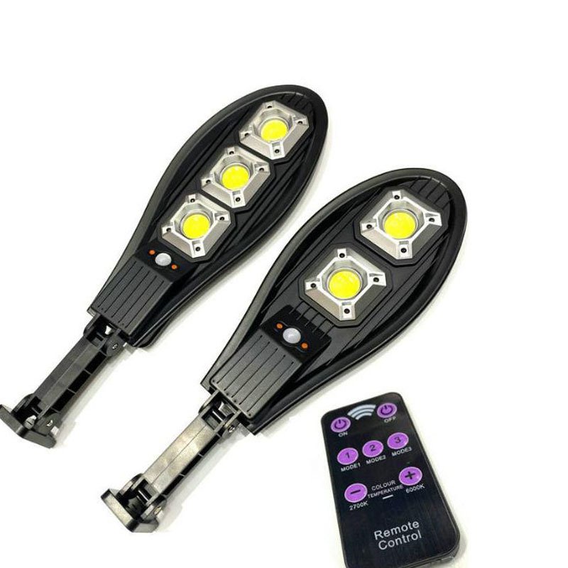 6 Eyes Outdoor Solar Garden Light Sword Style Human Body Induction LED 108 Core COB Wall Light Induction Light