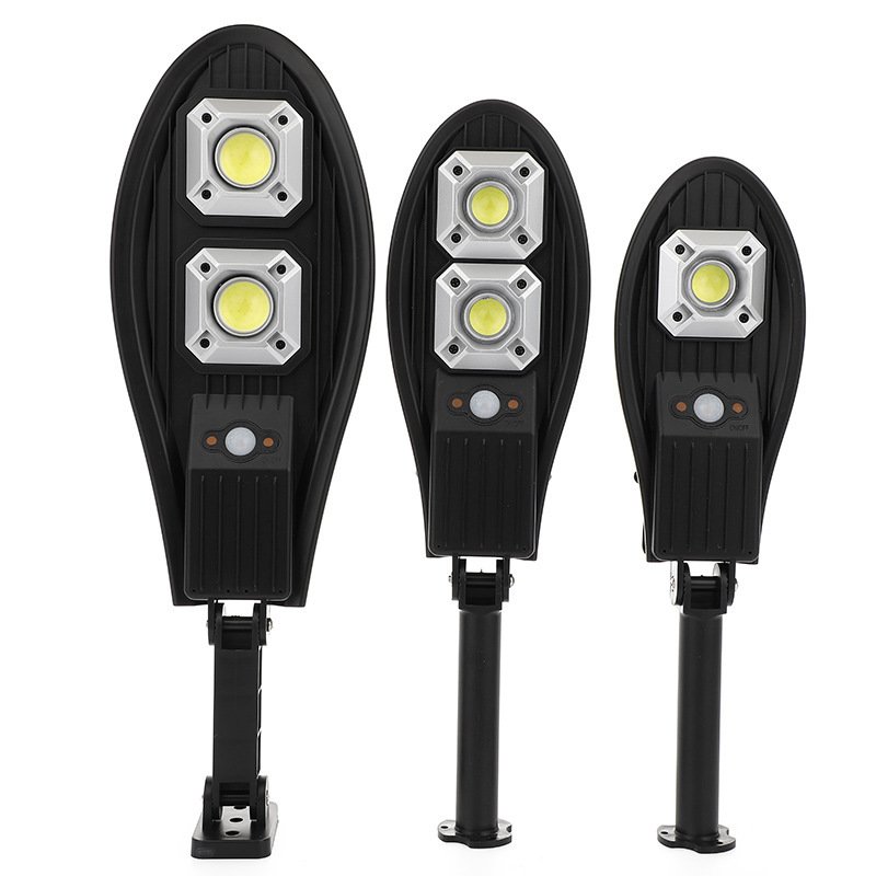 6 Eyes Outdoor Solar Garden Light Sword Style Human Body Induction LED 108 Core COB Wall Light Induction Light