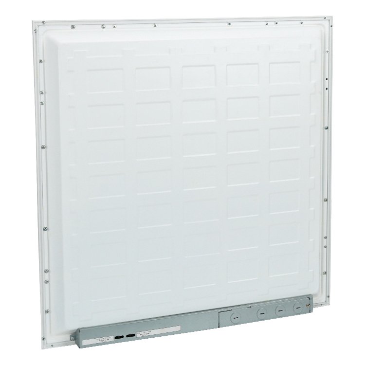 DLC CCT Selectable Indoor Square Recessed Slim Integrated Ceiling Back-lit LED Panel Light 2x2 2x4
