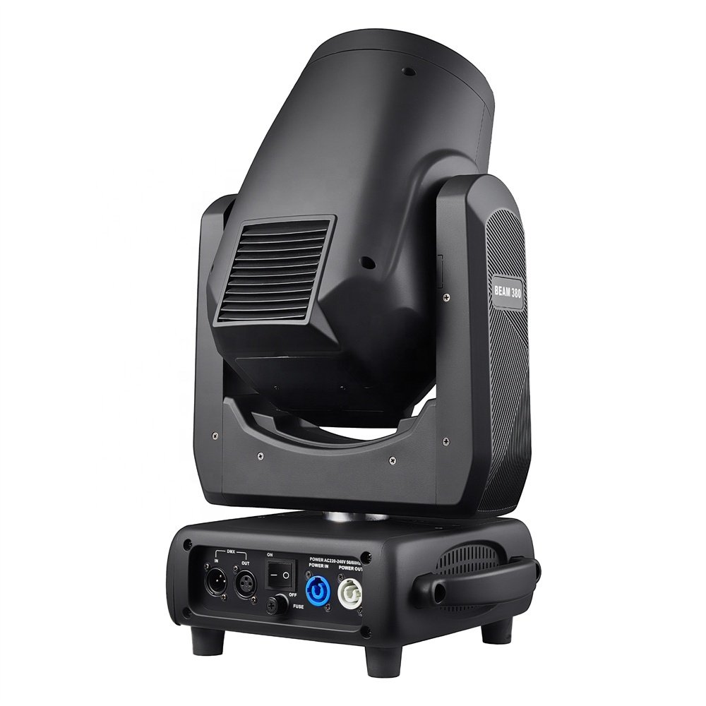 New Style High Bright HOLA Ring Lyre Beam 380W Moving Head Light 20R 380Watt Sharpy Beam Moving Head Light for Disco DJ Party
