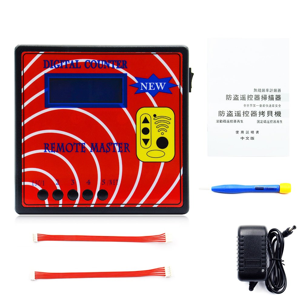 Digital Counter Remote Master Frequency Display Machine Remote Copier Regenerate RF Clone Auto Tool Key Programmer