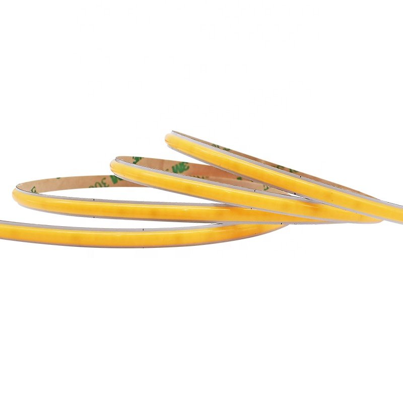 2700K 4000K 6500K FCOB LED CRI 90 95 LED COB Light 480leds 24V Slim 3mm 4mm 5mm Ultra Narrow COB Flexible LED Strip
