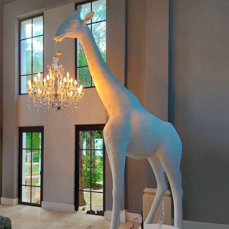 High Quality Nordic Industrial Custom E27 Bulb Metal Standing Floor Light Indoor Decor Horse Designer Led Floor Lamp