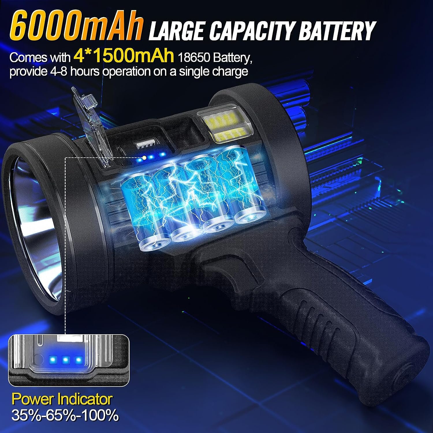 Multi-functional Emergency Light Portable Long Endurance USB Charging LED Charging Camping Lamp Outdoor Strong Light Flashlight