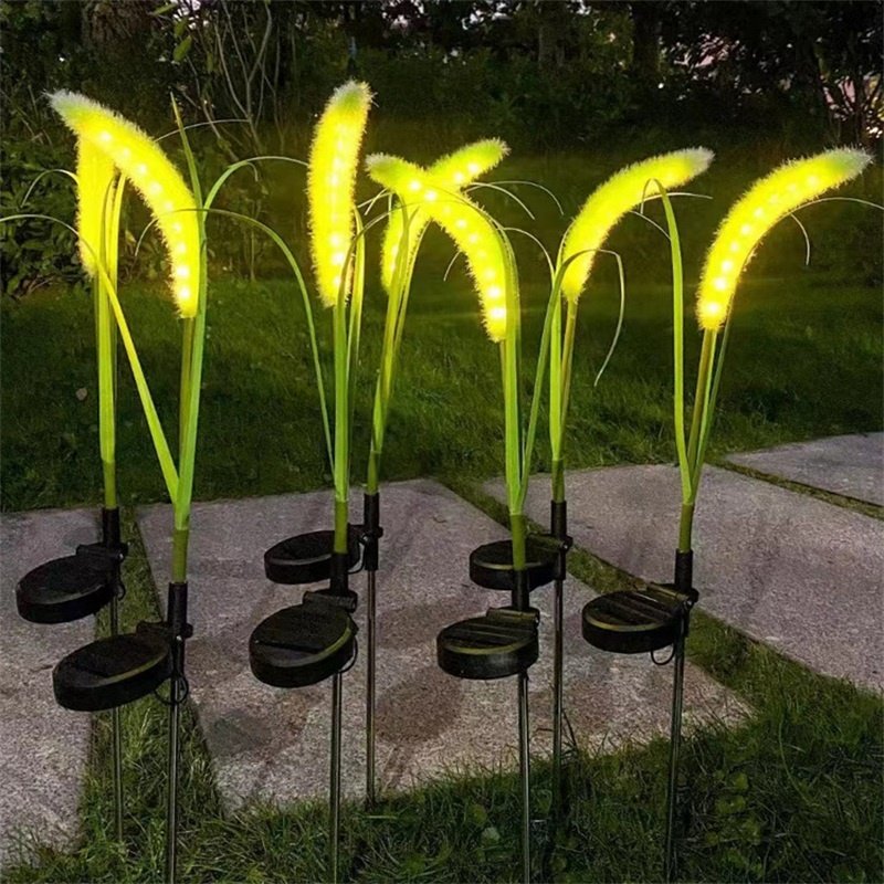 100cm Led Setaria Grass Ground Light Outdoor IP65 Waterproof Reed Light Decorative Landscape Lamp DC12V Garden Lawn Light