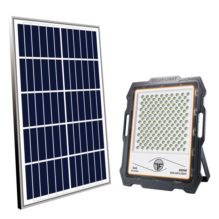 New Products Led Flood Lights 100W Focos Solares 400W Projecteur Solair 300W Outdoor Floodlight 600 Solar Light With Camera Ip67