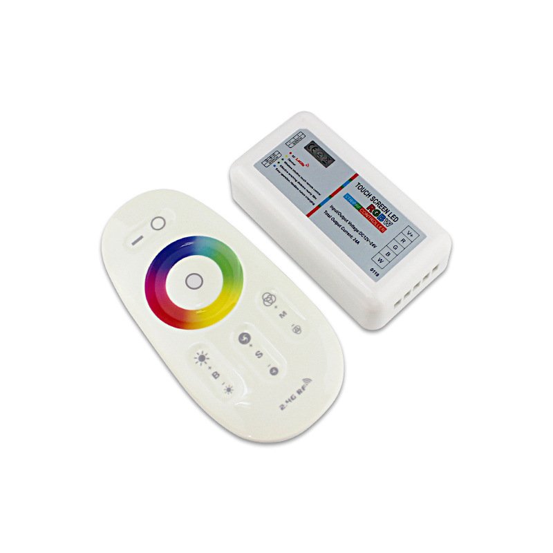 Hot Selling DC12V~24V 2.4G RF Touch RGB PWM RF 2.4G RGB Touch Screen LED Controller for LED RGB Strip Light