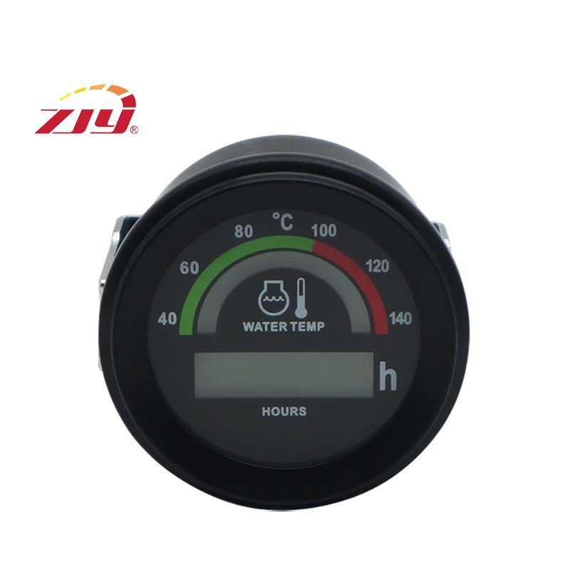 ZJY High Quality Heavy Duty Truck Water Temperature & Hour Meter Universal for Car