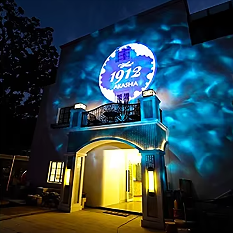 Waterproof Outdoor Water Wave Ocean Wave Light Water Wave Effect Projector With Gobo Projector