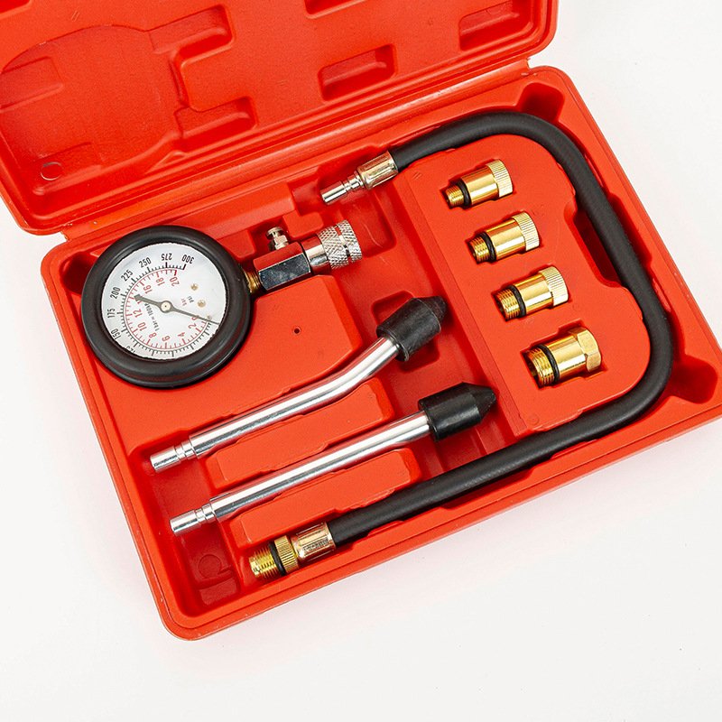 High Quality Engine Cylinder Compression Tester 8PCS Engine Pressure Tester LT-A1013