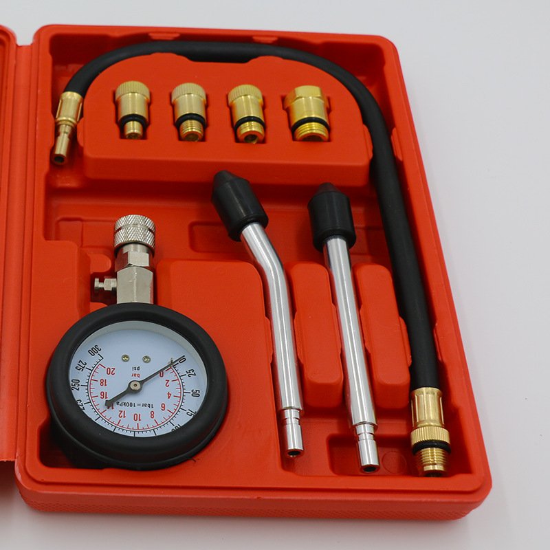 High Quality Engine Cylinder Compression Tester 8PCS Engine Pressure Tester LT-A1013