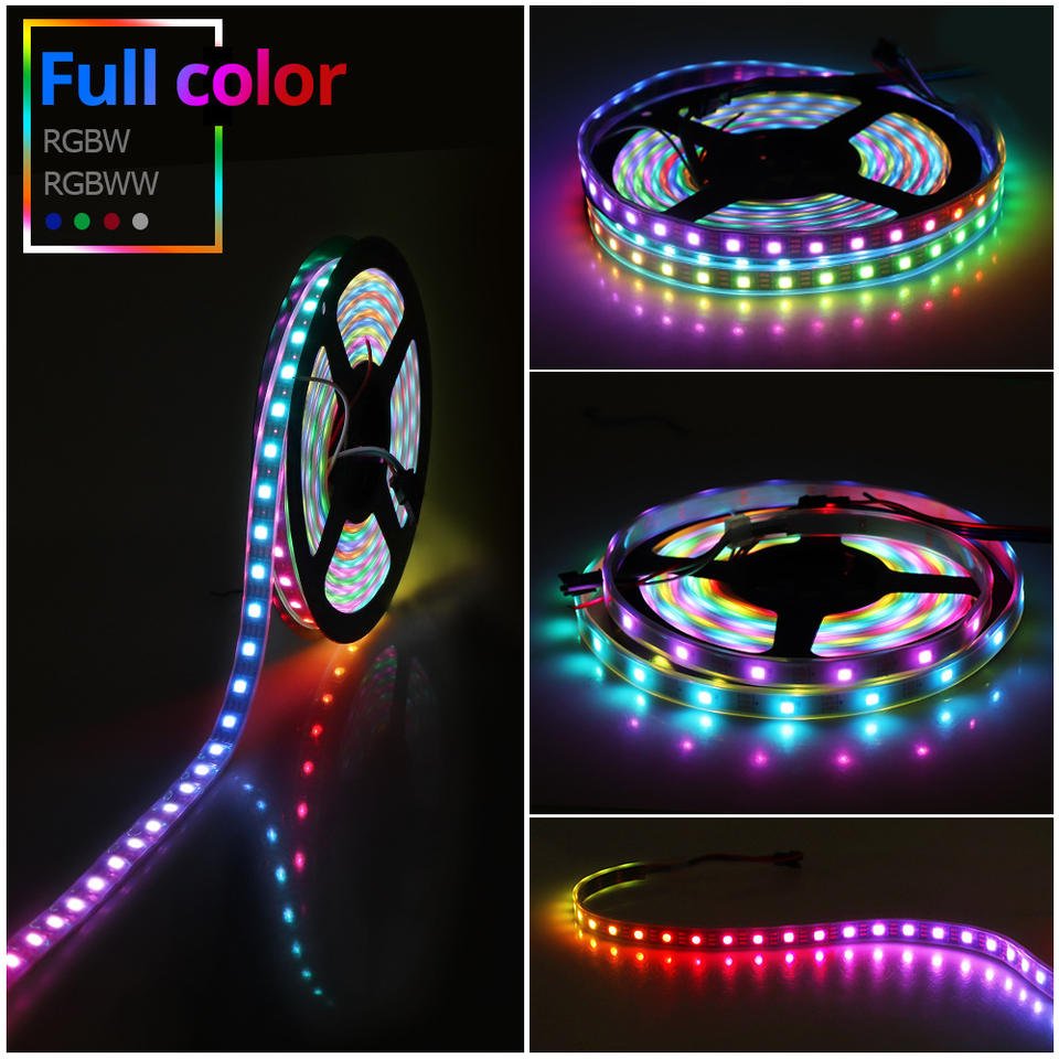 Addressable Pixies Smart 5V 12V WS2811 Led Ws2812b LED Strip Lights Dream Fullcolor Running Changing Color Led Strip