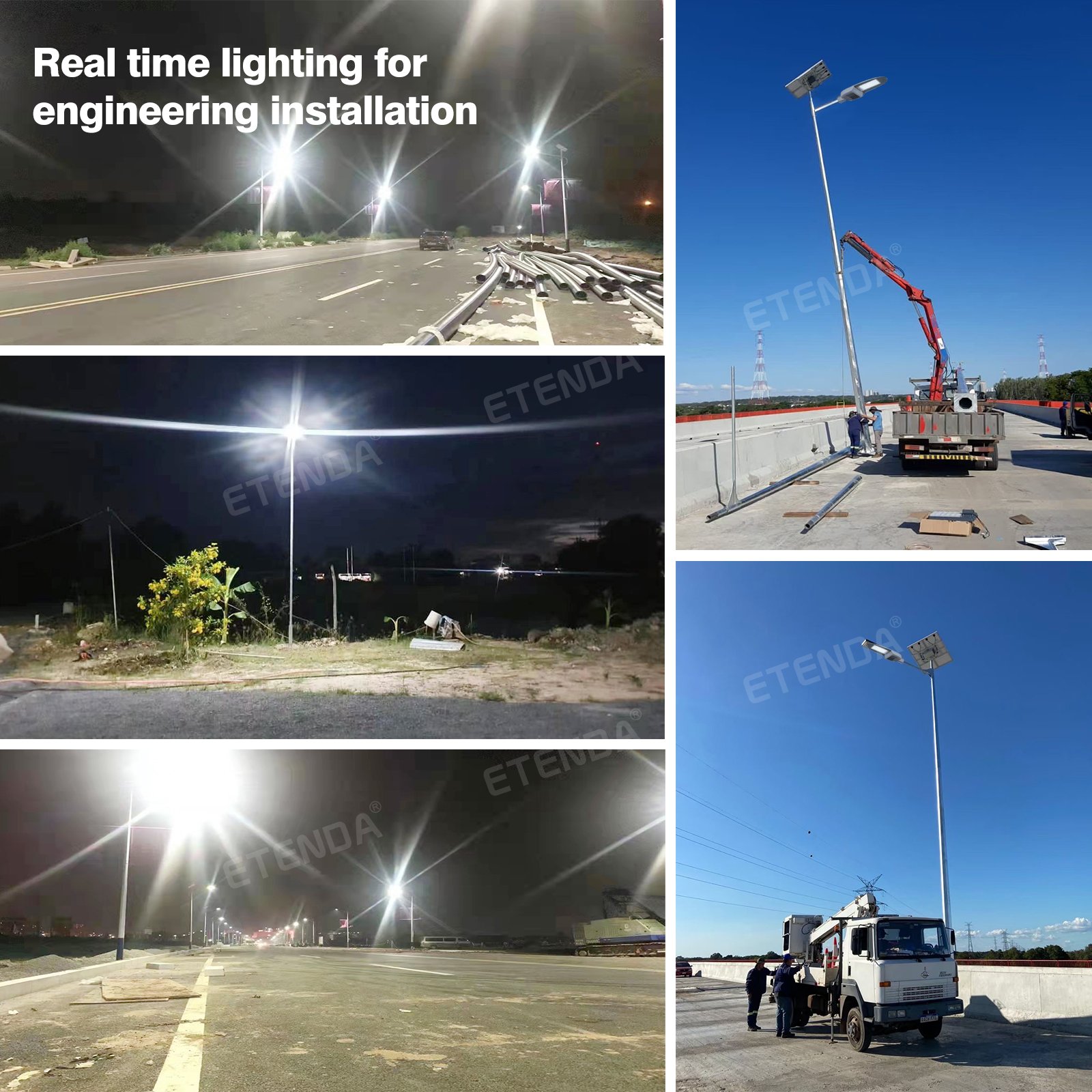 100W 200W 300W 400W 500W Waterproof IP67 Aluminum Wholesale Price Outdoor Solar Led Street Light