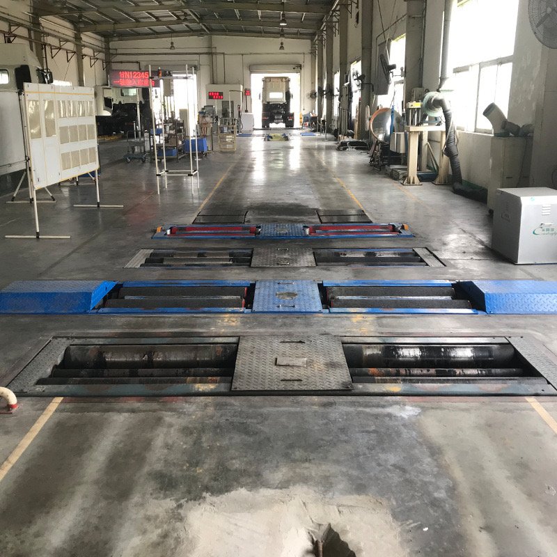 Auto Car Test Line Vehicle Inspection Station Chassis Dynamometer Axle (Wheel) Weight Meter Suspension Equipment Vehicle