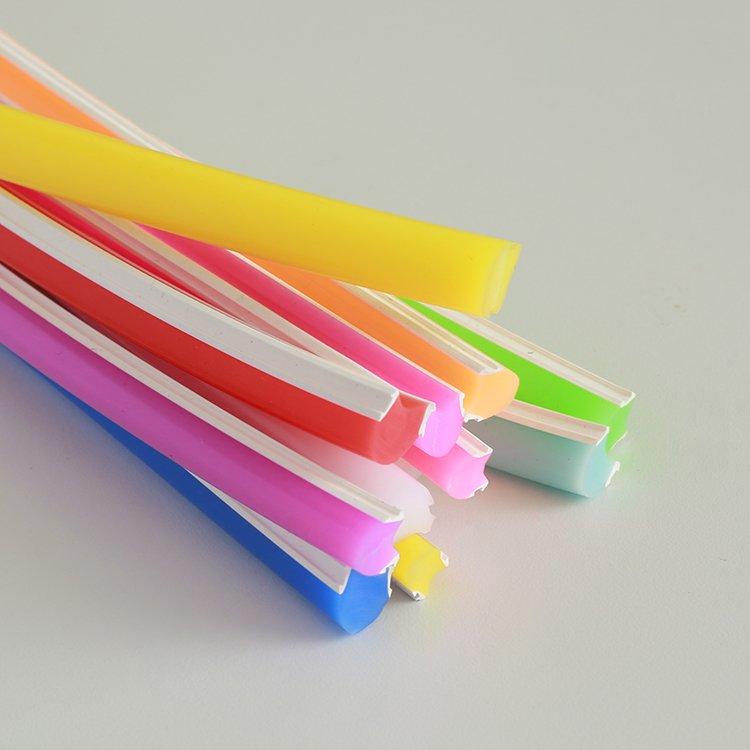 Neon Separate Silicone Tube 12V 6mm 8mm Light Strip Waterproof Luminous Font Modeling Advertising Light