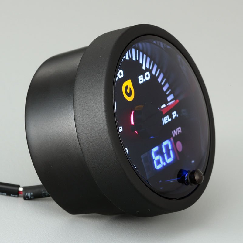 Auto Measuring Digital Gauge Racing Car Diesel Fuel Press Meter