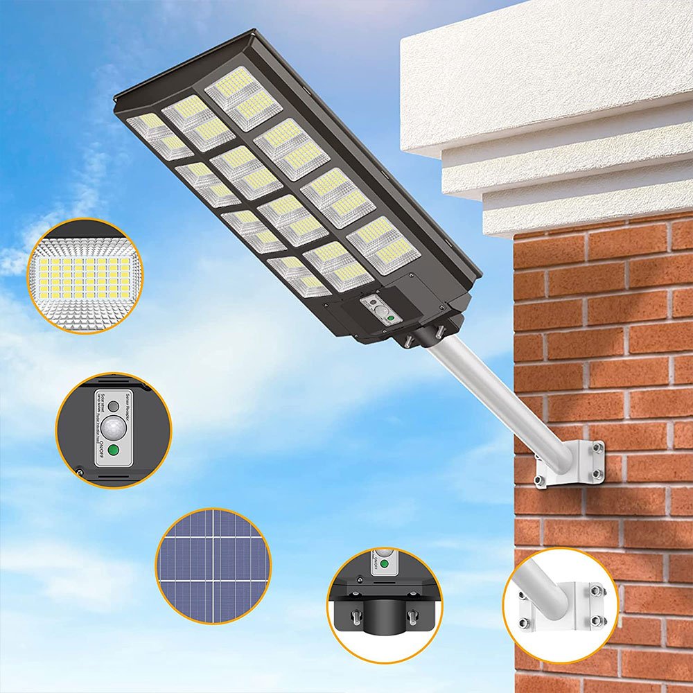 Ip65 Waterproof Outdoor Smd Solar Light 600w 900w 1200w Integrated All in One Led Solar Street Light