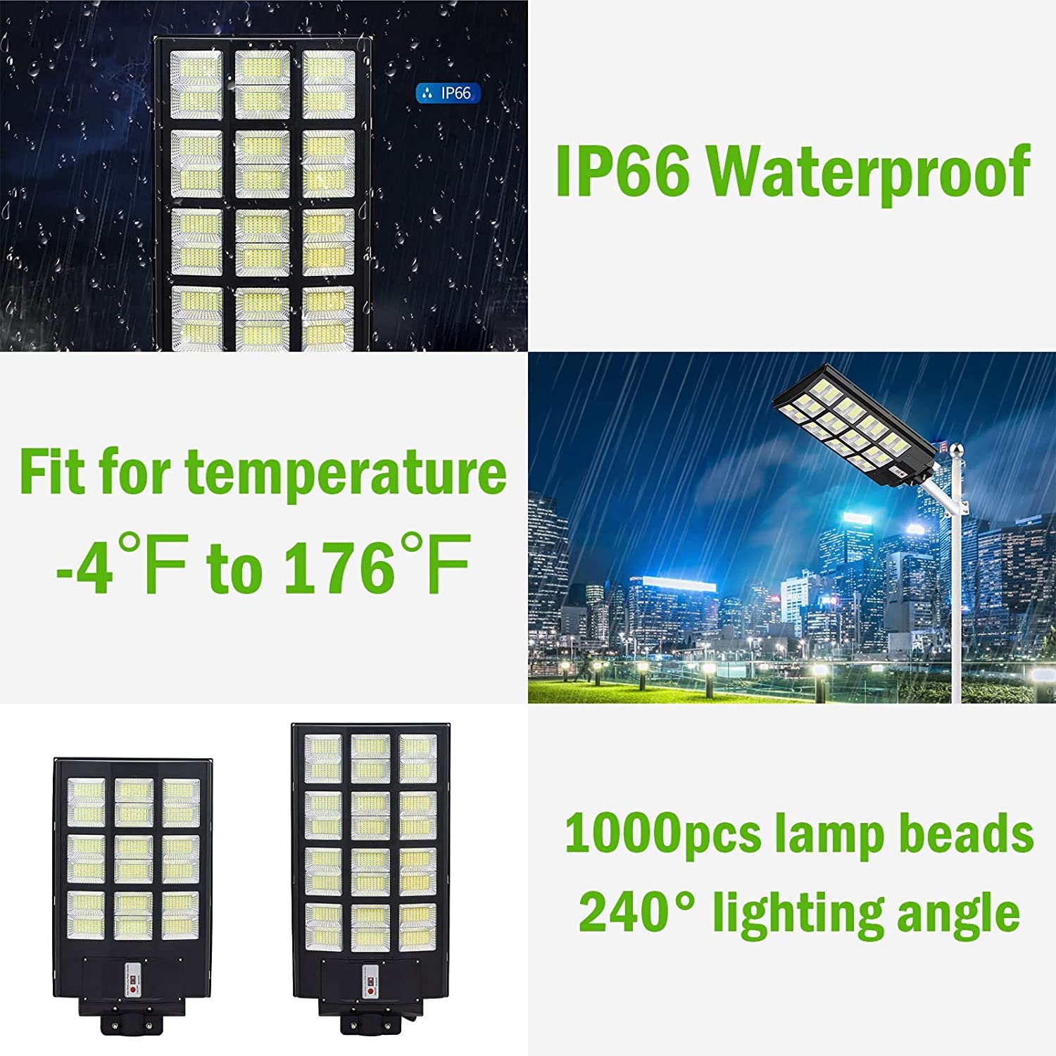 Ip65 Waterproof Outdoor Smd Solar Light 600w 900w 1200w Integrated All in One Led Solar Street Light