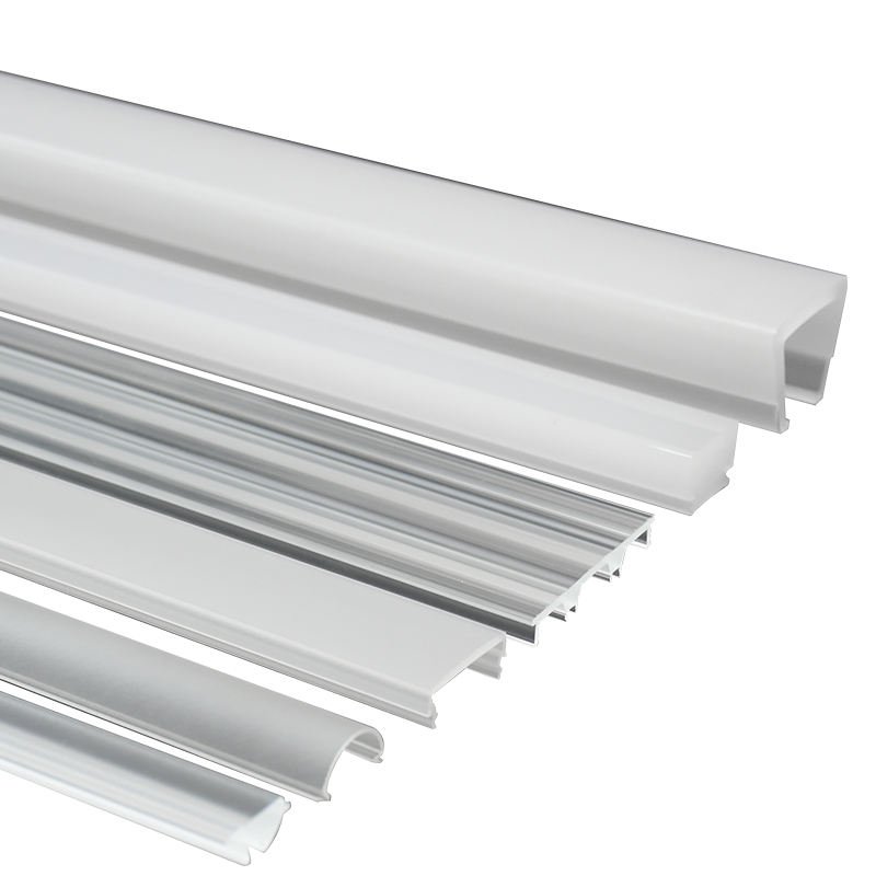 PC PMMA Led Diffuser Cover Customized Lampshade for Lamp Covers Shades Profile or Led Channel Pvc Pp Casting Plastic Products