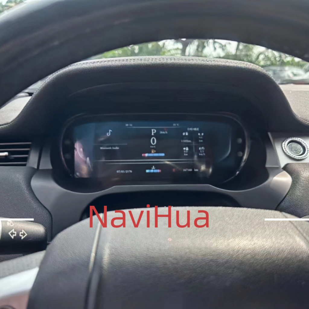 NaviHua Auto Meter Dashboard Speedometer Digital Clusternstrument Cockpit Display for Land Rover Range Rover Evoque 2012 2019