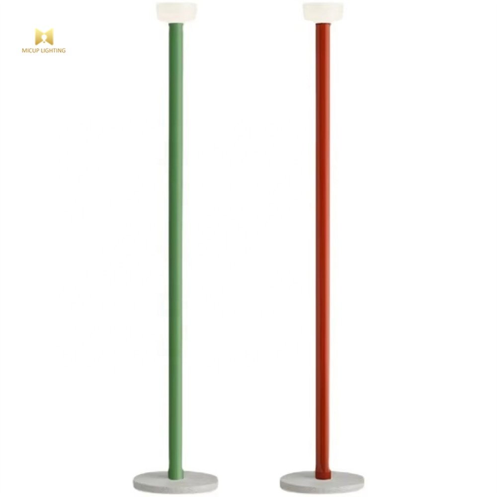 Fashion Nordic Design Minimalist Colorful Floor Lamp Living Room Sofa Corner Bedroom Glass LED Floor Light
