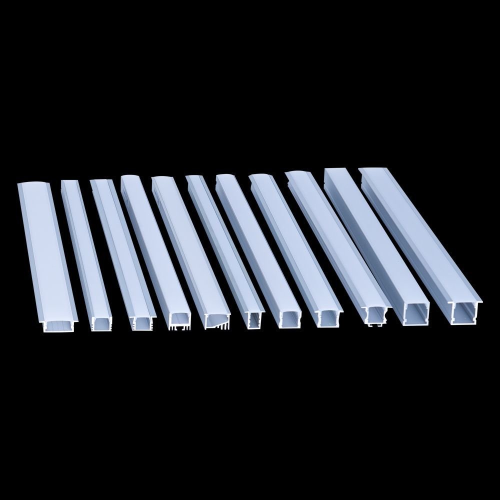 Led Profile Aluminium Profile Aluminum Led Channel Aluminium Led Lighting Profile for Led Strips Surfaced Mounted for Kitchen