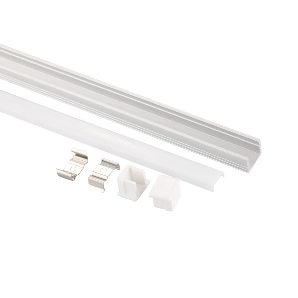 Led Profile Aluminium Profile Aluminum Led Channel Aluminium Led Lighting Profile for Led Strips Surfaced Mounted for Kitchen