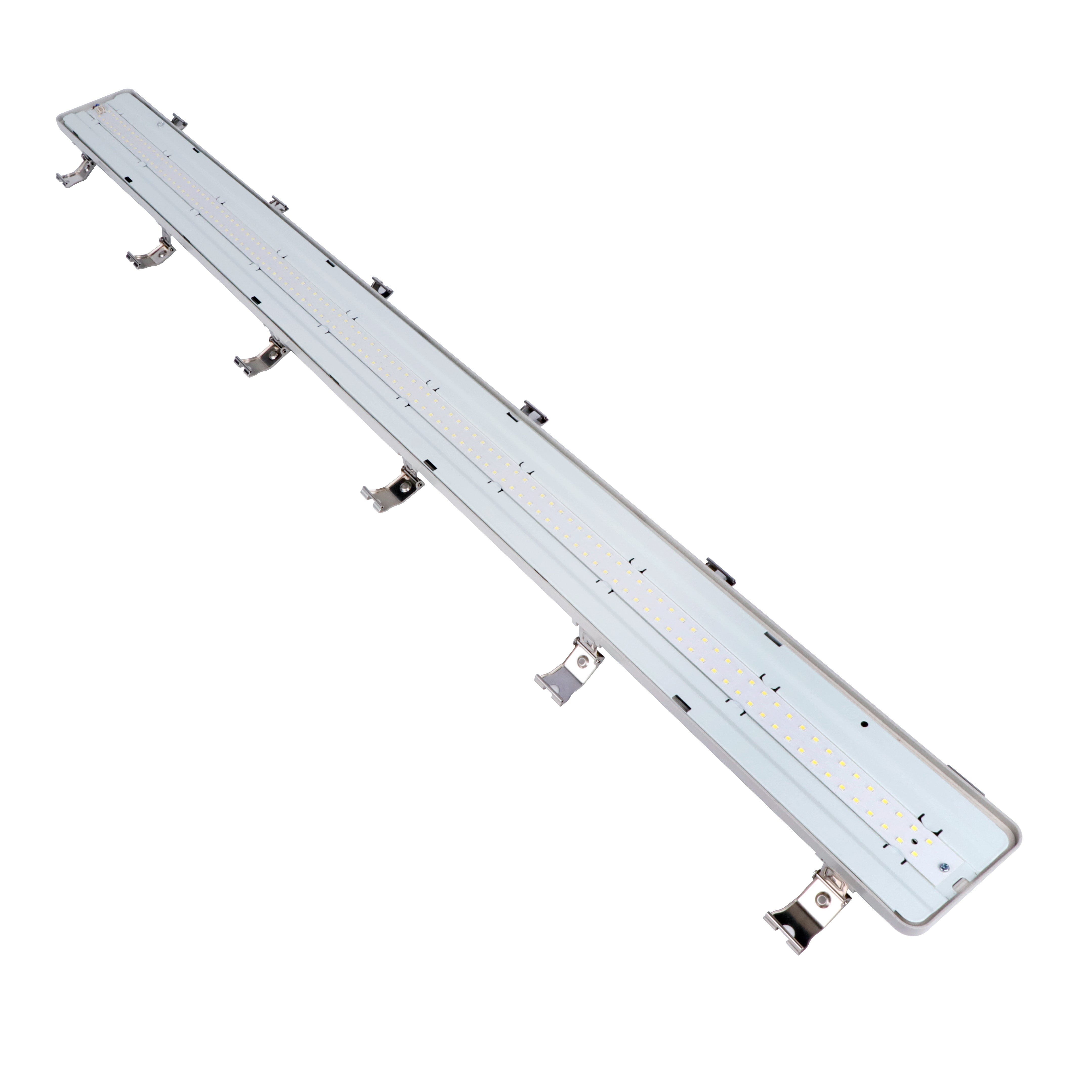 Hot Sales Ip65 IP66 Ik08 Triproof Light T8 Led Tube Vapor-tight Lighting Fixtures for Industrial Batten Light