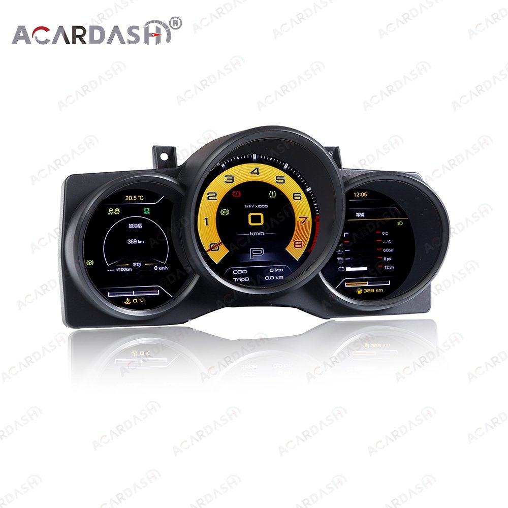 Digital Cluster Virtual Cockpit for Porsche Panamera Macan 2014-2023 Gts Turbos Multimedia Player Odometer Dashboard Speed Meter