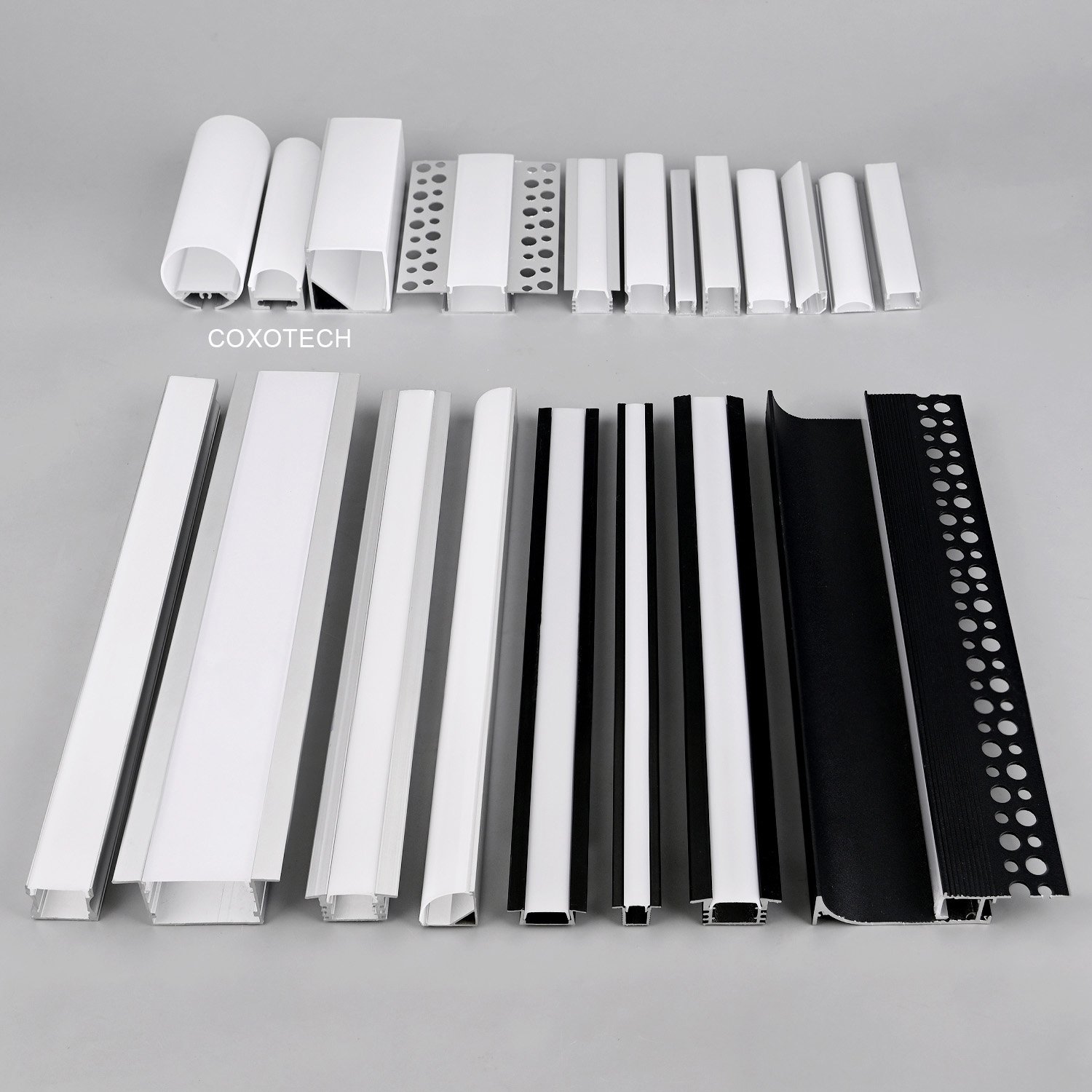 Recessed Aluminum Profile for Led Light Plasterboard Extrusion Ceiling Aluminium Drywall Corner Rail Aluminum Light Led Profile