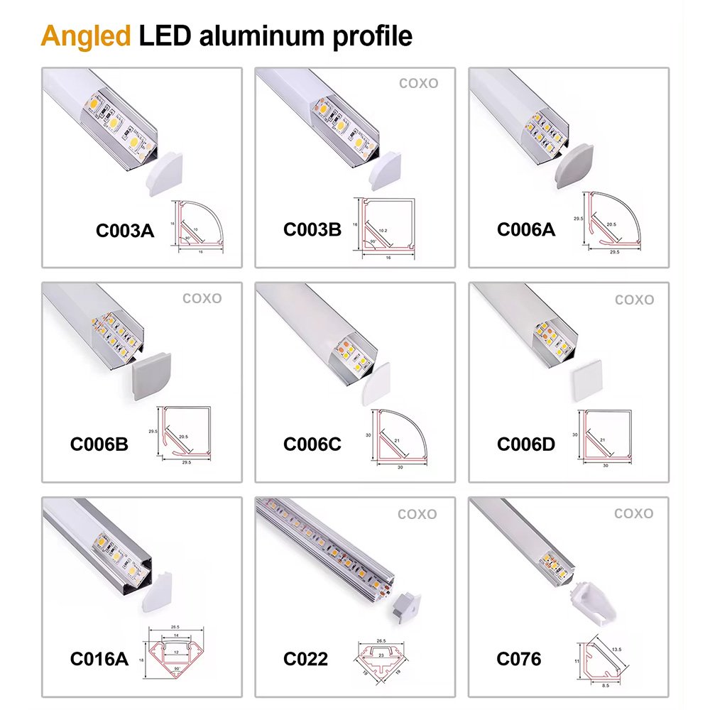 Recessed Aluminum Profile for Led Light Plasterboard Extrusion Ceiling Aluminium Drywall Corner Rail Aluminum Light Led Profile