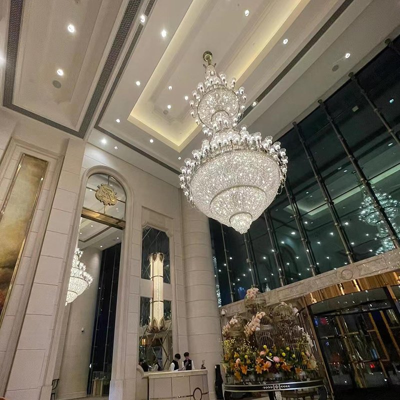 Creative Personality Custom Modern Hotel Lobby Restaurant Shopping Mall Engineering Lighting Project Pendant Light