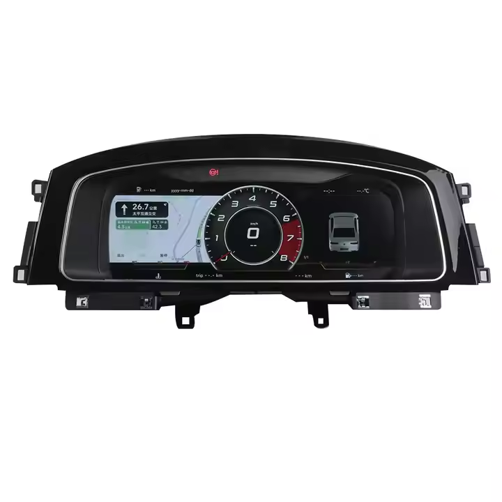 Car Speedometer 12.3 Inch Linux System Dashboard for Volkswagen VW Golf 7 Sportsvan 2014-2020 Car LCD Instrument Auto Meter