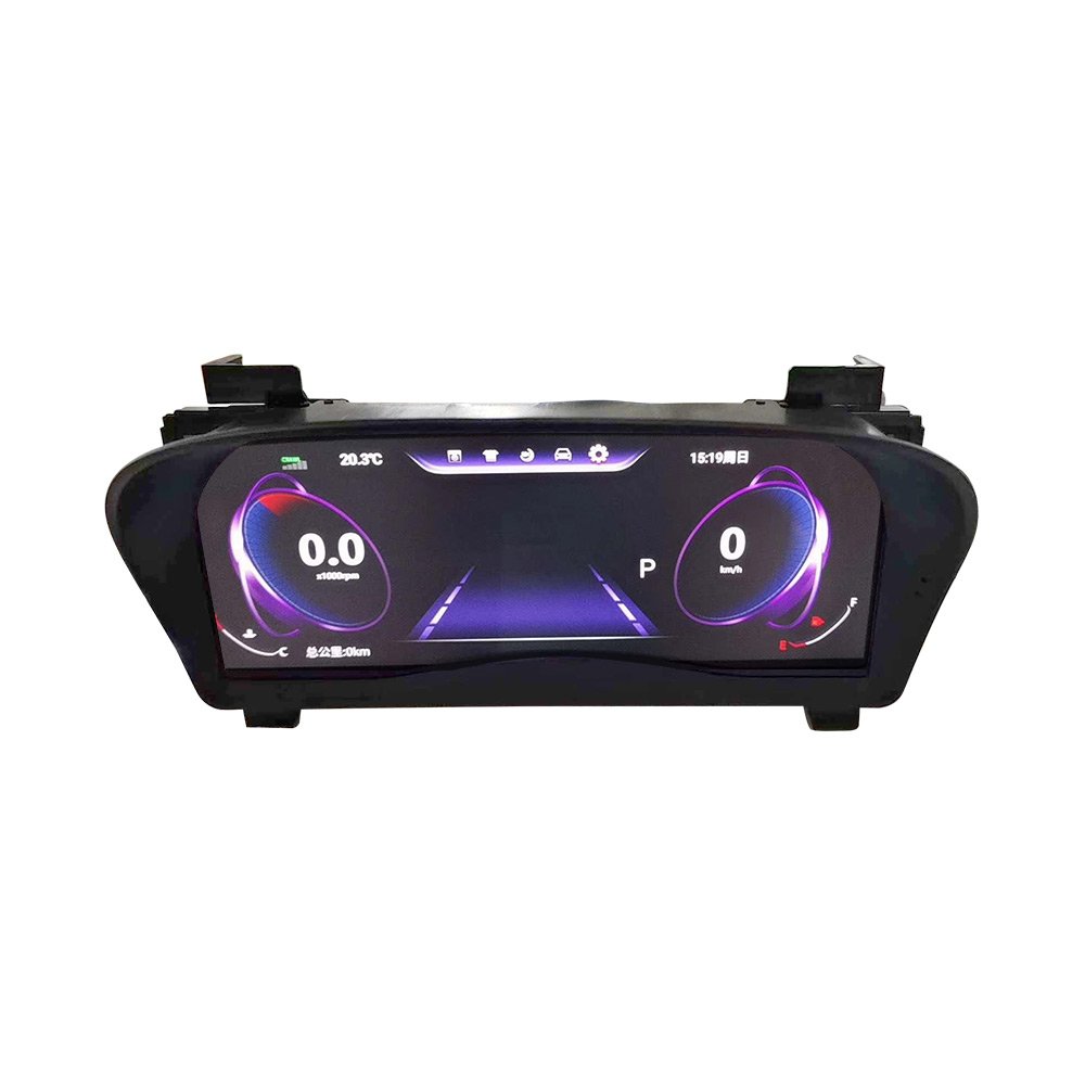12.3 Inch Linux Car Digital Cluster for Toyota Alphard 30 Speedometer Dashboard Panel Auto Meter Instrument