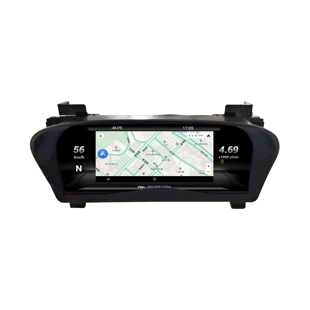12.3 Inch Linux Car Digital Cluster for Toyota Alphard 30 Speedometer Dashboard Panel Auto Meter Instrument