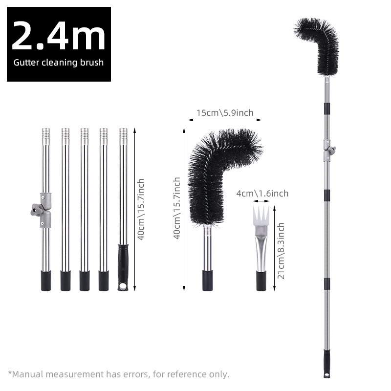 Gutter Cleaning Tools Long Gutter Cleaning Tools From the Ground Gutter Cleaner Ability to Easily Clear Roof Leaves and Debris