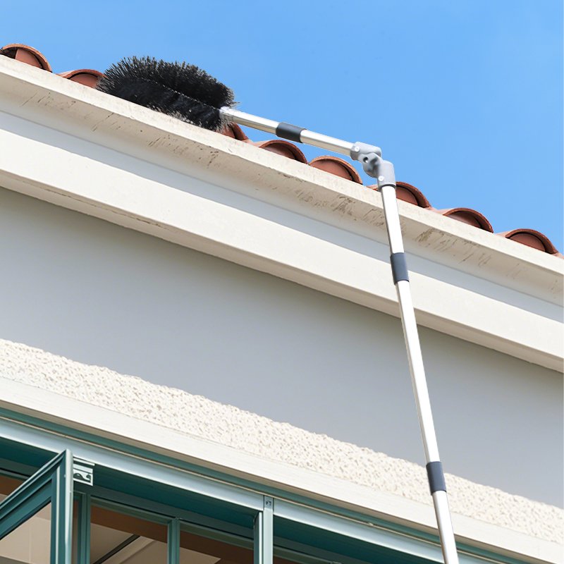 Gutter Cleaning Tools Long Gutter Cleaning Tools From the Ground Gutter Cleaner Ability to Easily Clear Roof Leaves and Debris