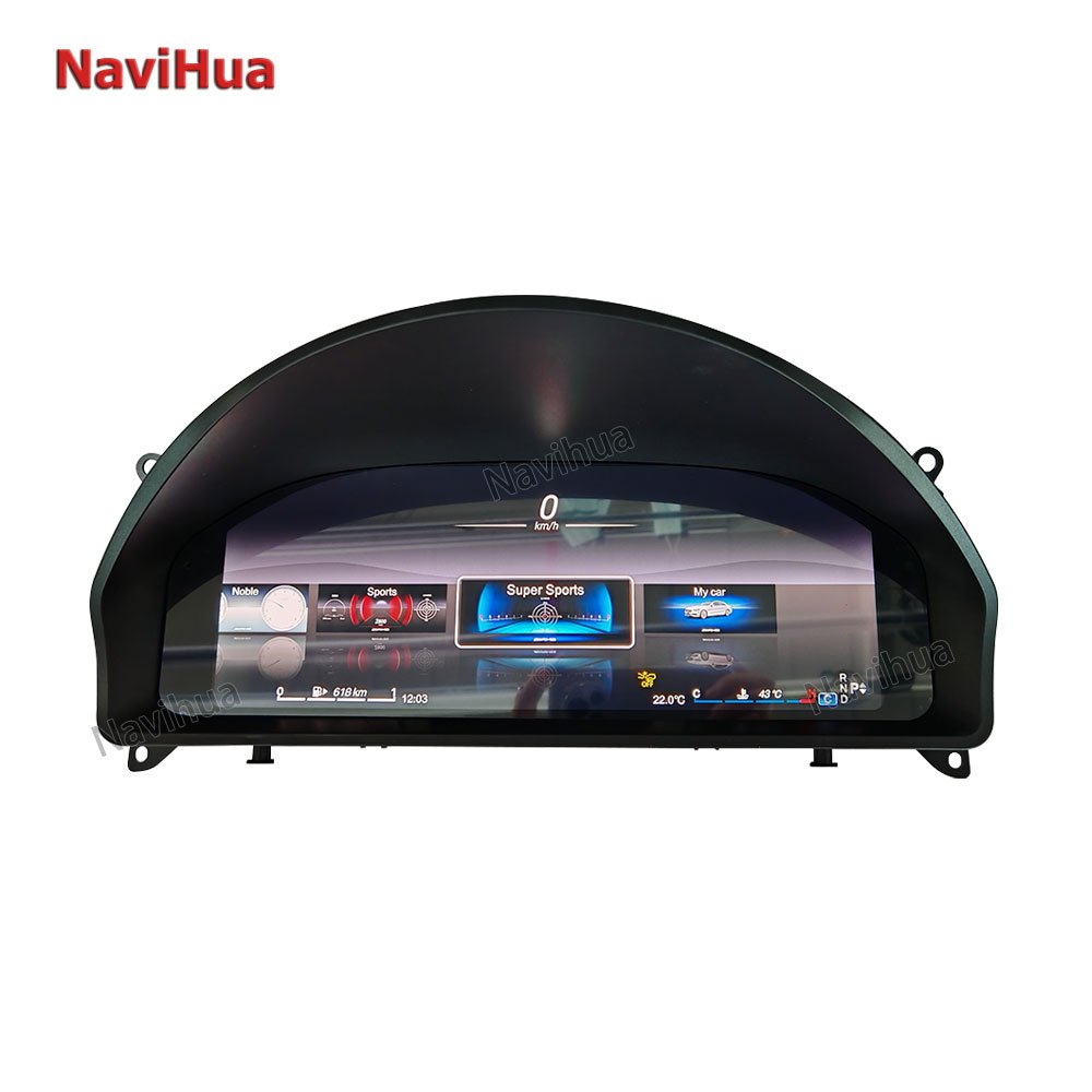 NaviHua New Upgrade Car LCD Dashboard Auto Digital Cluster Speedometer LCD Instrument Linux for Mercedes Benz GLK 2008-2015