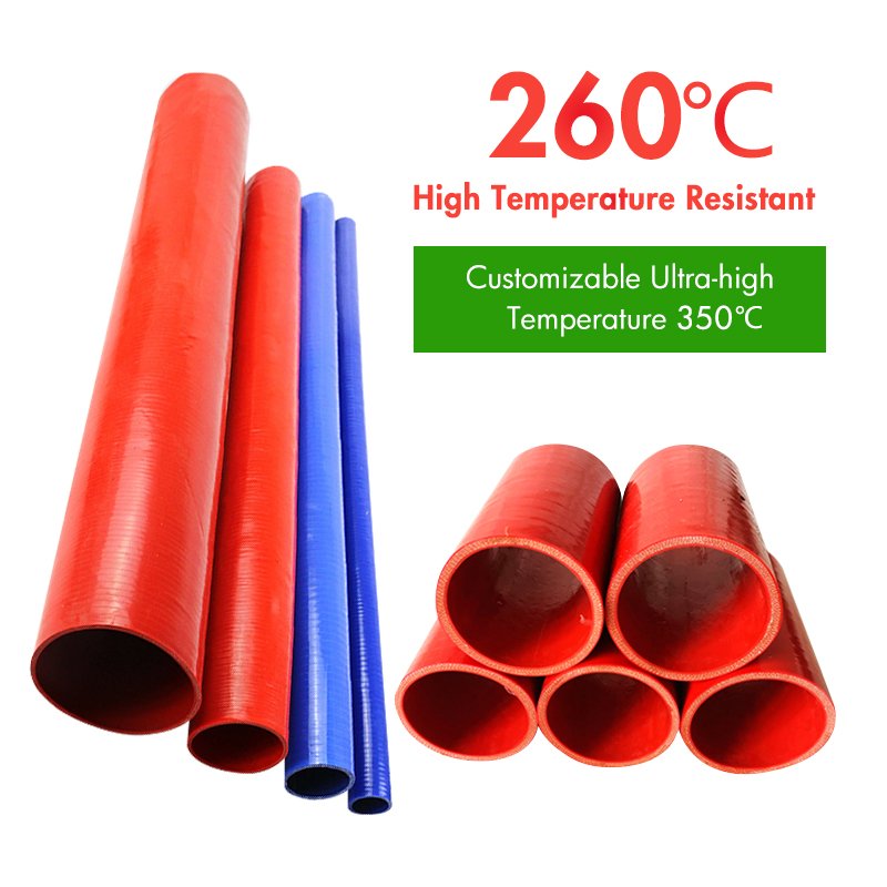 4 ply Straight Silicone Meter Coolant Hose Custom Cutting & Moulding Available Sizes 6mm/8/10/12/14/16mm