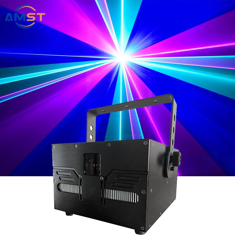 10w Rgb Dj Laser Cartoon Animation Line Beam Scan Stage Lighting Equipment Disco Wedding Party Club Holiday Lights