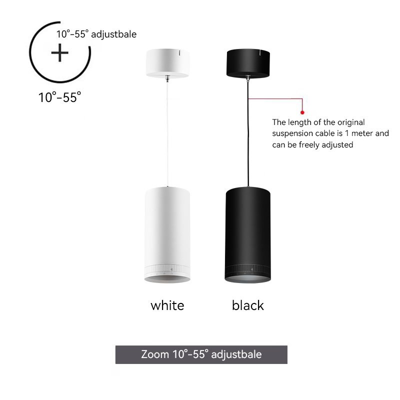 Modern Fashion Surface Mounted Suspended Led Ceiling Lights Long Chandeliers Coffee Shop Library Chandelier Pendant Light