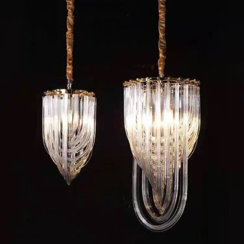 Interior Decorative Sconce Lights Hotel Crystal Modern Luxury Gold Wall Lamp