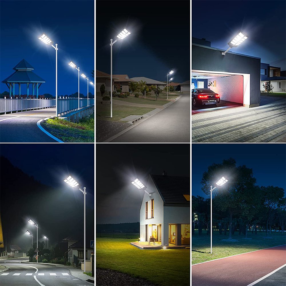 Hofoled 2000W Solar Power IP65 Street Light High Power Led 600W 800W 1000W 2000W Manufacturers All in One LED Solar Street Light