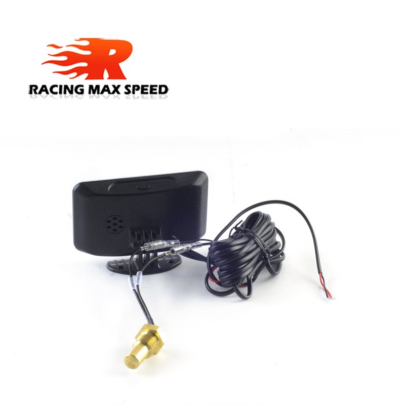 2 Functions Universal 12v/24v Truck Car Voltmeter Gauge + Water Temperature Gauge Set Meter Sensor Oil Pressure Indicator