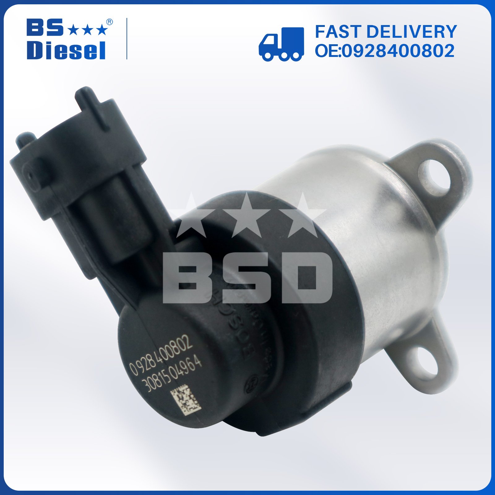 Auto Parts Fuel Pressure Regulator Control Valve 0928400802 Fits for Peugeot 206 307 Citroen C2 C3 1.6HDI