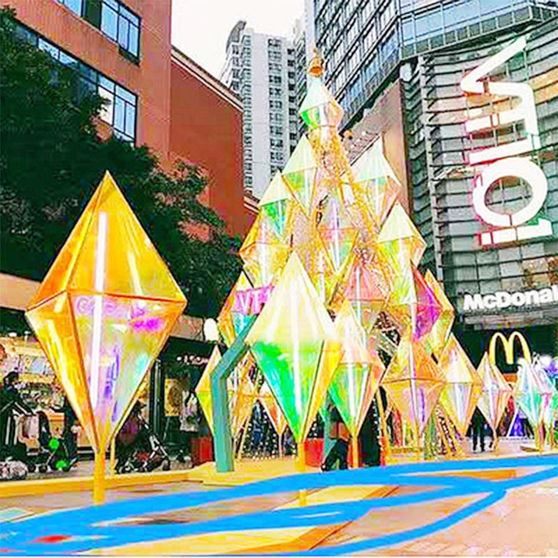 Commercial Outdoor Christmas Yard Park Garden Decoration Ws2812 Led Strip Illuminated LED 3D Christmas Arch Led Light