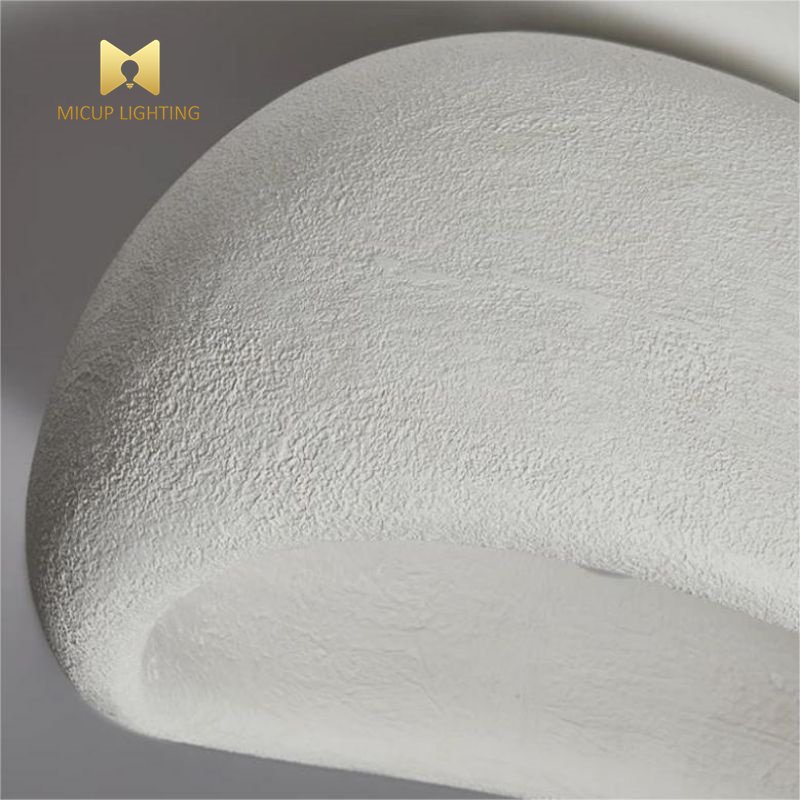 Nordic Simple Wabi-Sabi Style Designer LED Home Decoration Ceiling Light for Bedroom Living Room